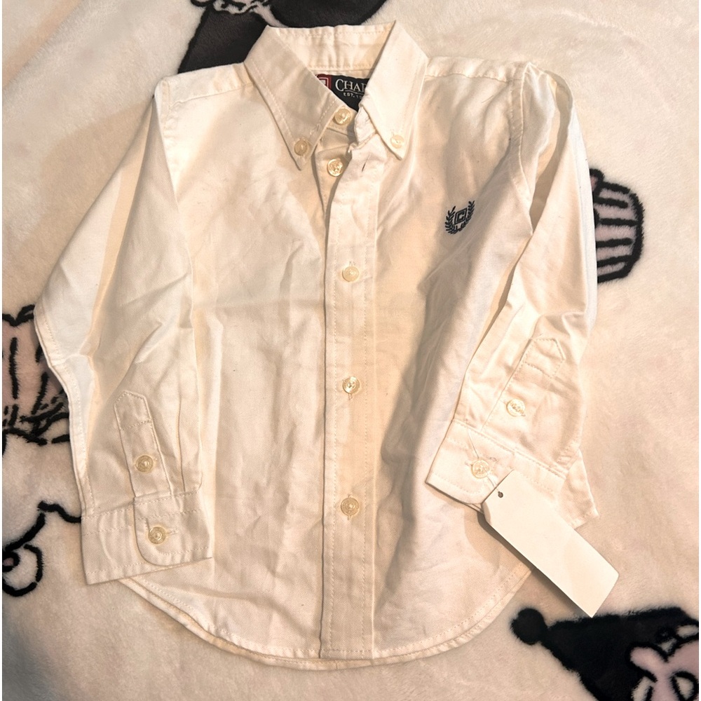 Kids CHAPS white button up